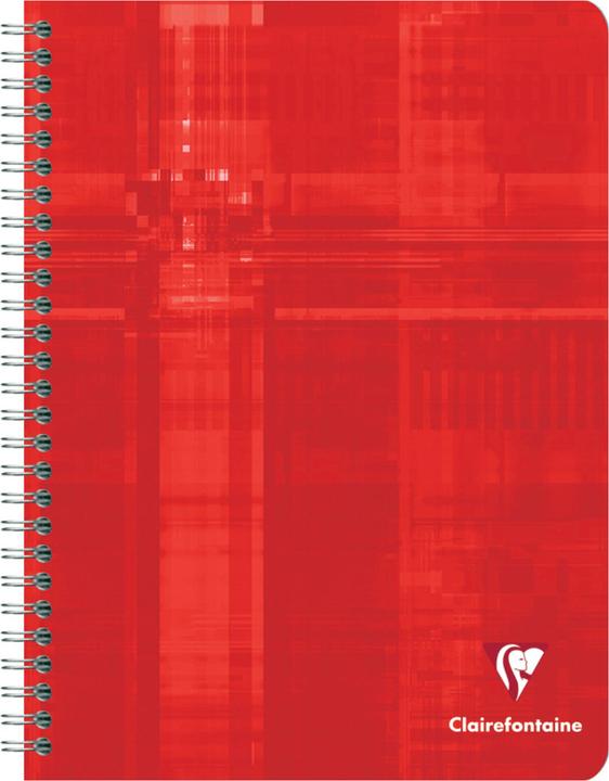 Immagine prodotto Clairefontaine Taccuino a spirale (17 x 22 cm, Righe, Copertina rigida)