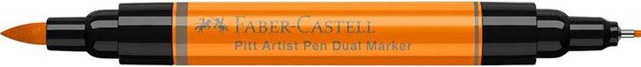 Immagine prodotto Faber-Castell Penna a inchiostro Pitt Artist Pen Dual Orange (Arancia, 1 x)