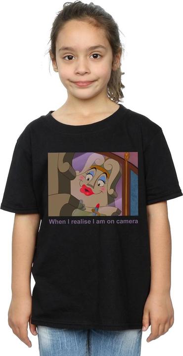 Produktbild Disney Beauty And The Beast Madame De La Grande Bouche TShirt Mädchen (152, 158)