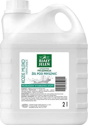Produktbild Biały Jeleń White Jeleń White Jeleń Daily care Moisturizing shower gel with goat's milk 2L - supplement (2000 ml)