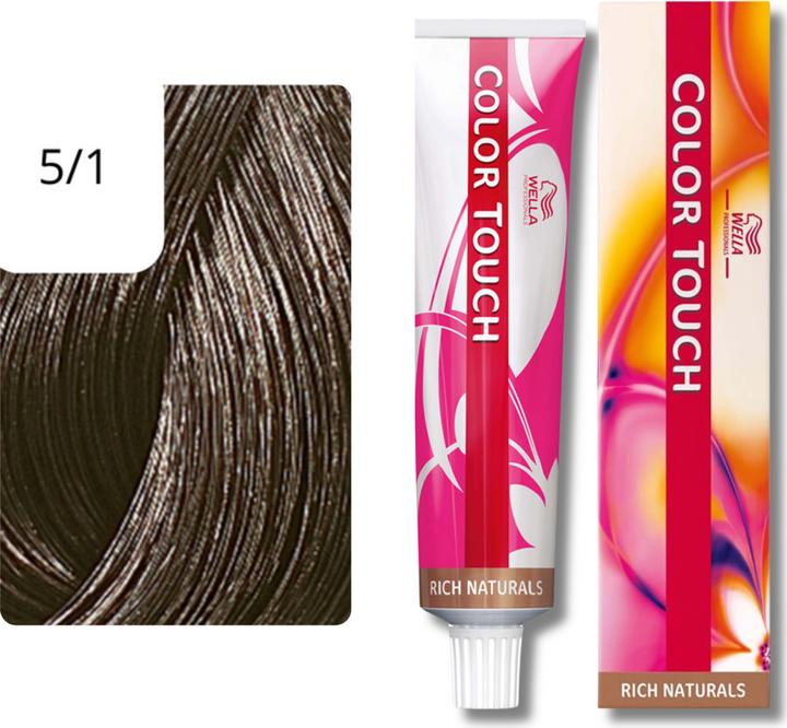 Actual product image Wella Professionals Colour Touch (5/1 light brown ash)