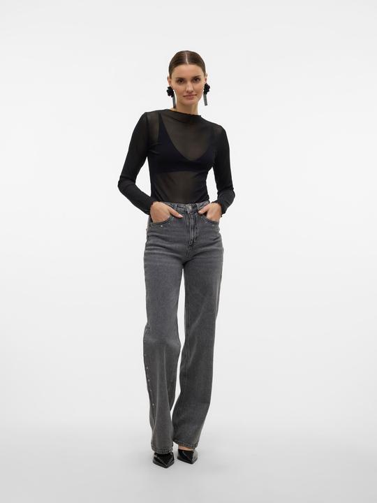 Produktbild Vero Moda VMTESSA Hohe Taille Weiter Beinschnitt Jeans Weit geschnitten (W29/L32)