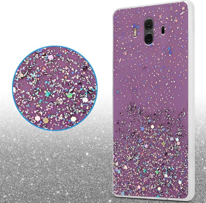 Actual product image Cadorabo TPU cover sparkling glitter (Huawei Nova 2i)
