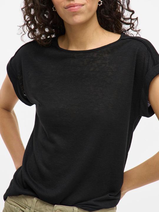 Actual product image Vila Rundhals Oberteil mit kurzen Ärmeln (XS)