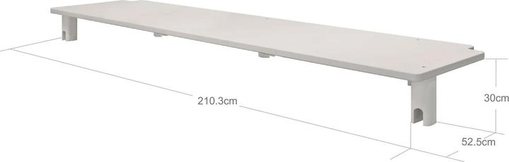 Actual product image Flexa Schreibtisch für Classic Hochbetten Grau