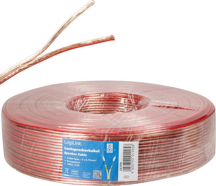 Produktbild LogiLink CA1078 (100 m, 0.75 mm²)
