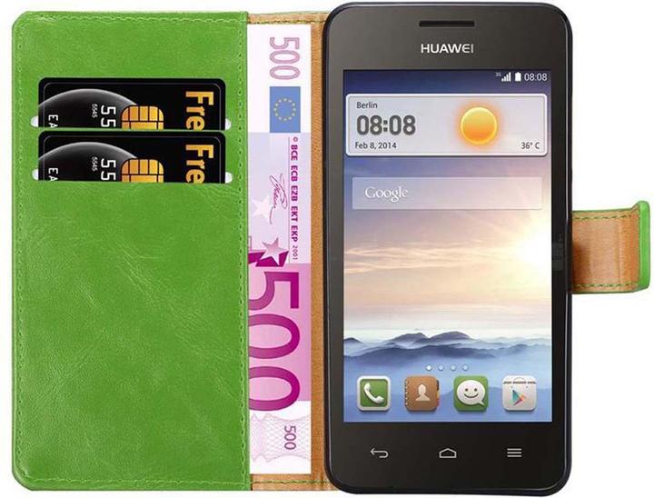 Actual product image Cadorabo Book Luxury Cover (Huawei Ascend Y330, Huawei Ascend Y360)