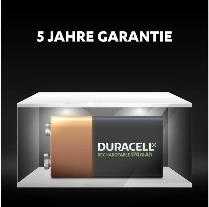 Produktbild Duracell Recharge Ultra (1 Stk., 9V Block, 170 mAh)