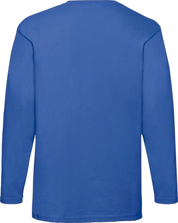 Actual product image Fruit of the Loom Mens Valueweight Long-Sleeved T-Shirt (M)