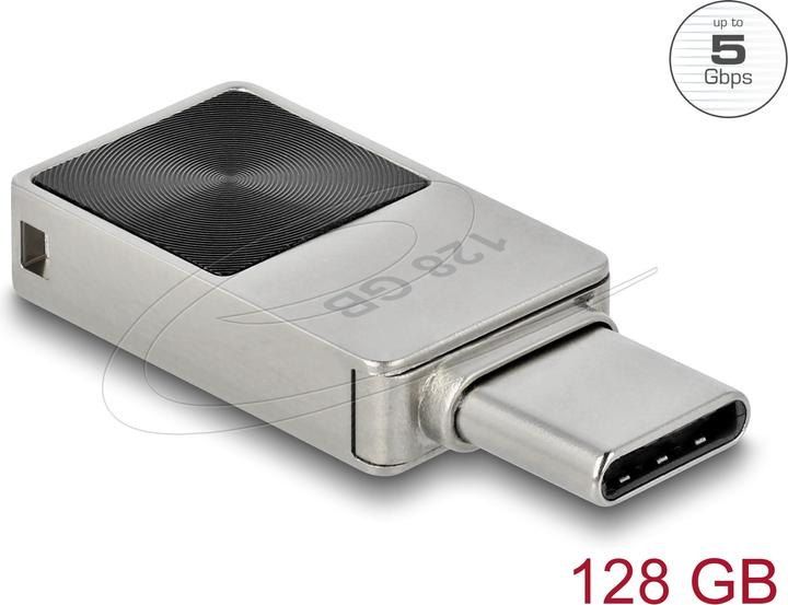 Actual product image Delock Mini USB memory stick (128 GB, USB-C)