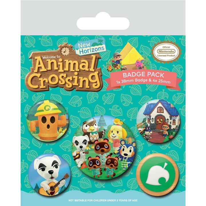 Image du produit Animal Crossing Pin'sSet 5erPack Métal
