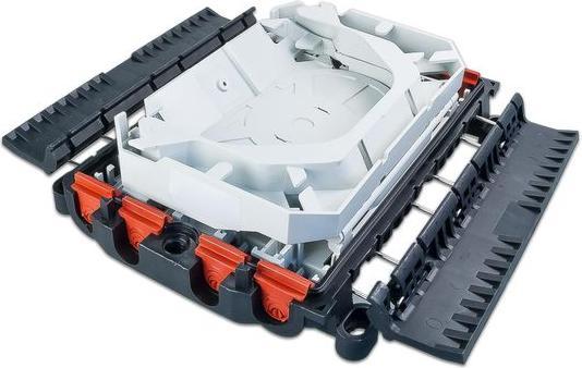 Image du produit Lightwin Mini manchon à fibre optique / manchon d'épissure pour pose en terre, 2 litres de remplissage FTTx