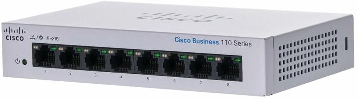 Actual product image Cisco Switch CBS110-8T-D-EU 8 Port (8 Ports)
