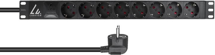 Image du produit Lanview Bande d'alimentation pour montage en rack 19