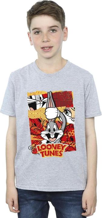 Actual product image Looney Tunes Boys Bugs Rabbit Comic New Year T-Shirt (128)