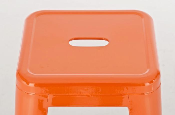 Image du produit CLP Lot de 2 tabourets de bar Joshua, orange
