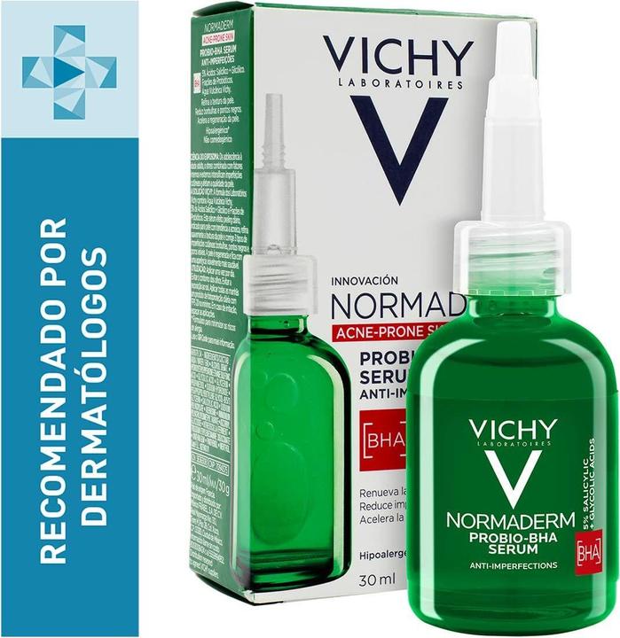 Actual product image Vichy Normaderm Salicylic Acid + Probiotic Fractions Anti-Blemish Serum 30 ml (30 ml)