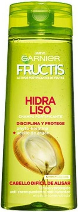 Produktbild Garnier Fructis Hidra Liso 72h Shampoo 360 ml (360 ml, Flüssiges Shampoo)