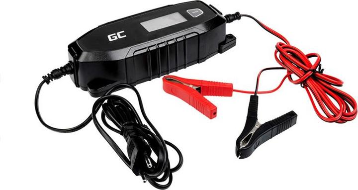 Actual product image GreenCell AGM Gel and Lead Acid Battery Charger - 48W - 6V / 12V (12V, 6V, 4 A)