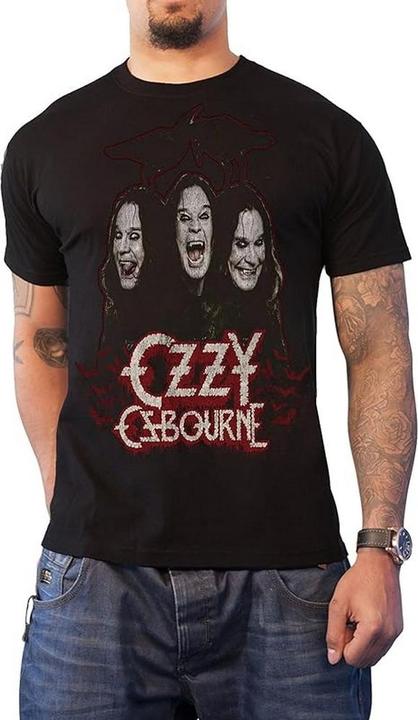 Ozzy Osbourne Crows & Bars TShirt (S)