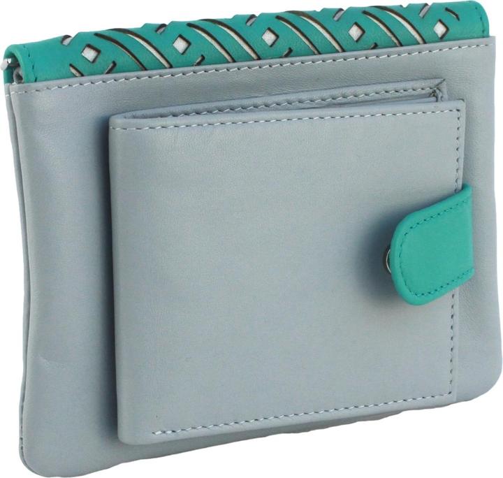 Gris clair, Turquoise