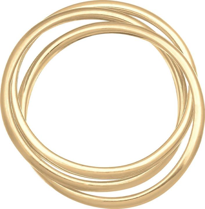 Image du produit Elli Bague Trio Trini Basic en argent 925 (54, Argent 925)