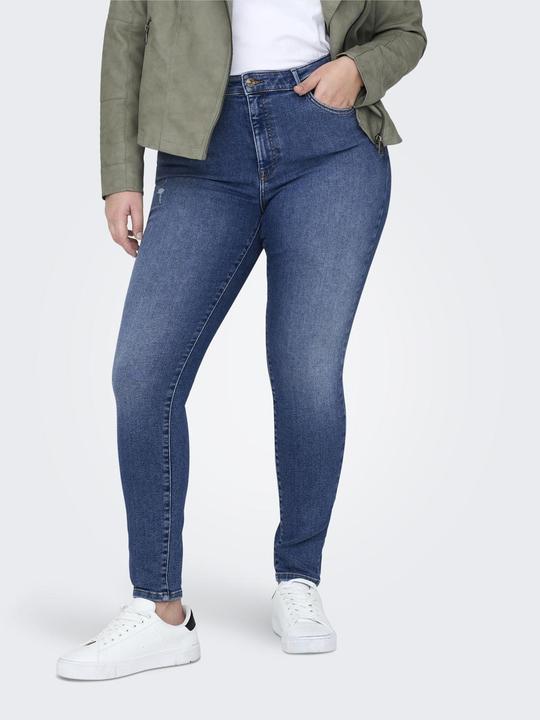 Produktbild Only CARICONIC Hohe Taille Skinny Fit Jeans Skinny Jeans (46)