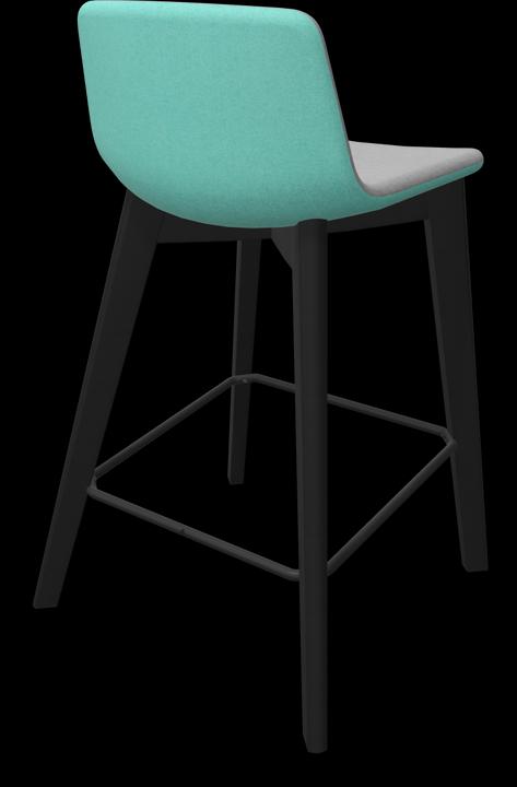 Grey, Black, Mint, Ash stained black