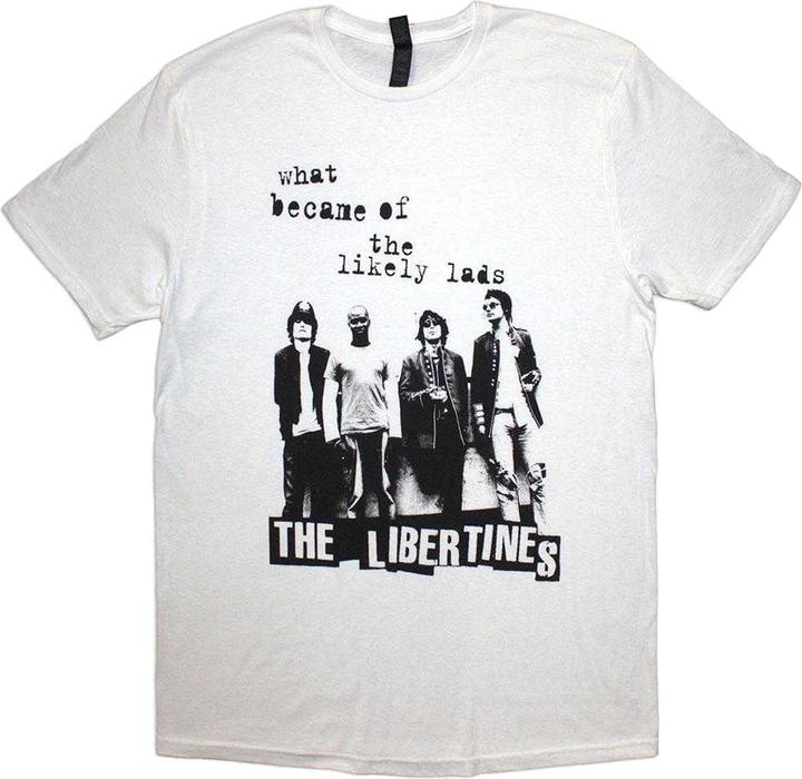 Actual product image The Libertines Unisex Adult What Became Of The Likely Lads T-Shirt (S)