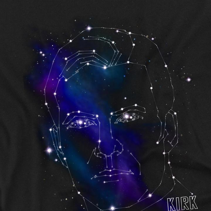 Actual product image Mens Captain Kirk Constellations T-Shirt (M)