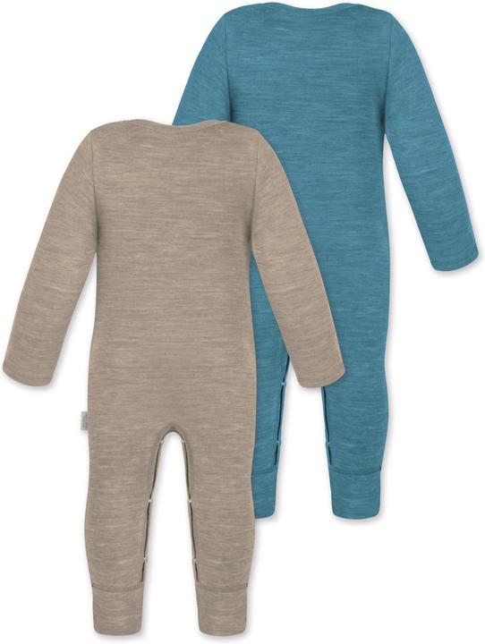 Immagine prodotto Normani Pagliaccetto da 2 pezzi per bambino in merino "Tangoio" - 9595 (80)
