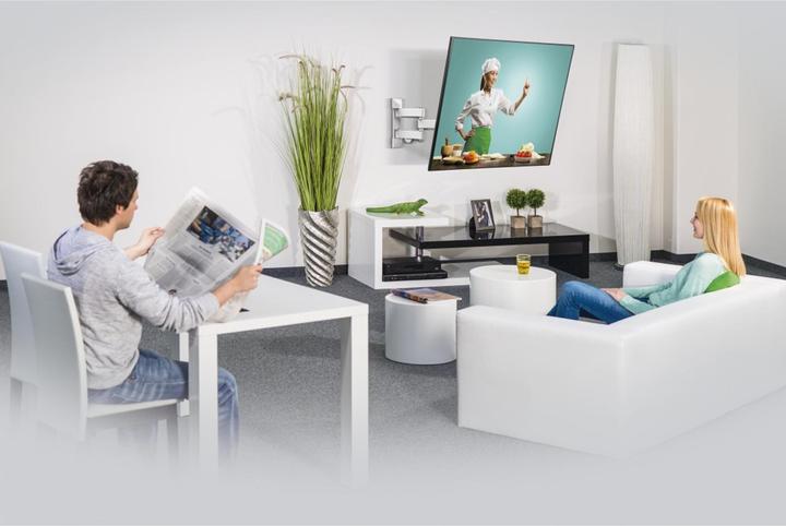Actual product image Hama TV wall bracket FULLMOTION, 1 star, 200x200, 122 cm (48"), 2 arms, SW/WS (Wall, 48", 20 kg)