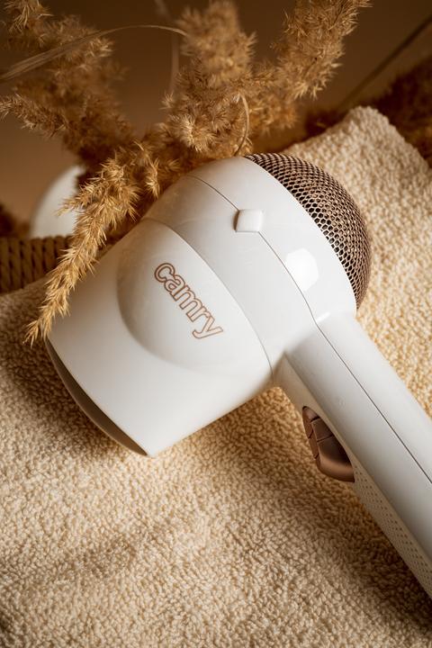 Actual product image Camry CR 2257 hair dryer White