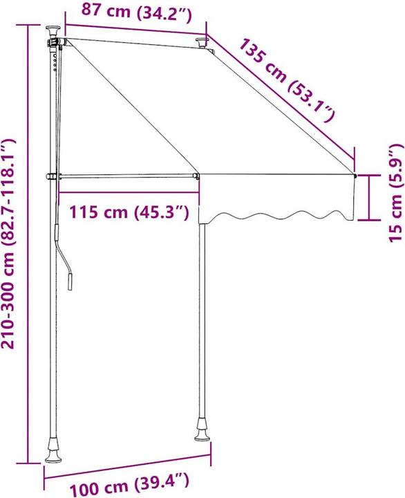 Actual product image VidaXL Marshall (1 m)