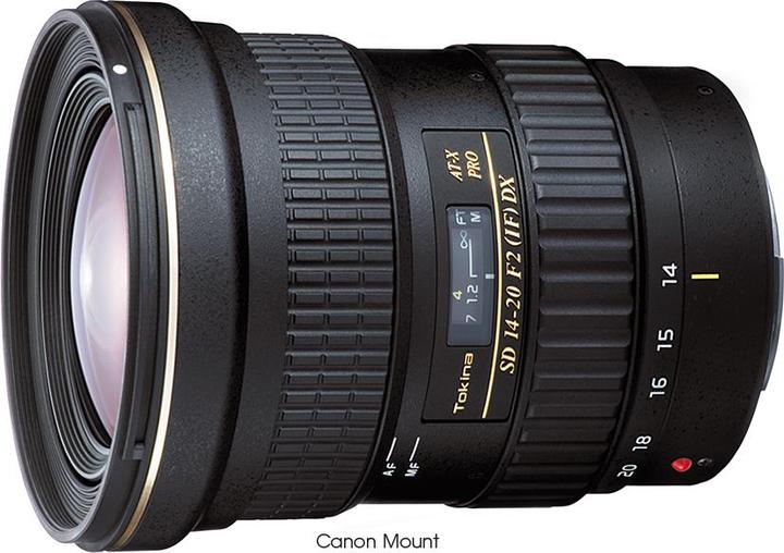 Image du produit Tokina AT-X 14-20 F2 PRO DX - Canon (Canon EF, APS-C / DX)