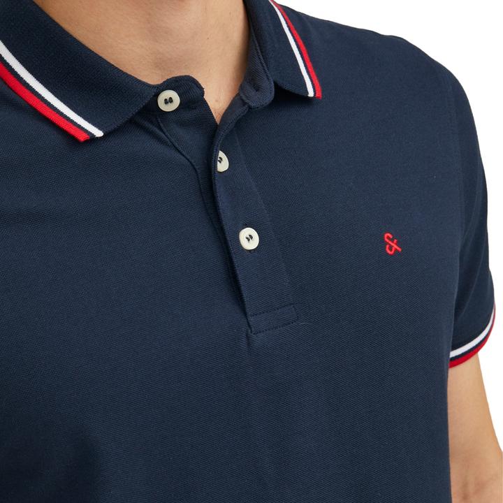 Produktbild Jack & Jones 2er Pack Paulos - Slim Fit Poloshirt (L)