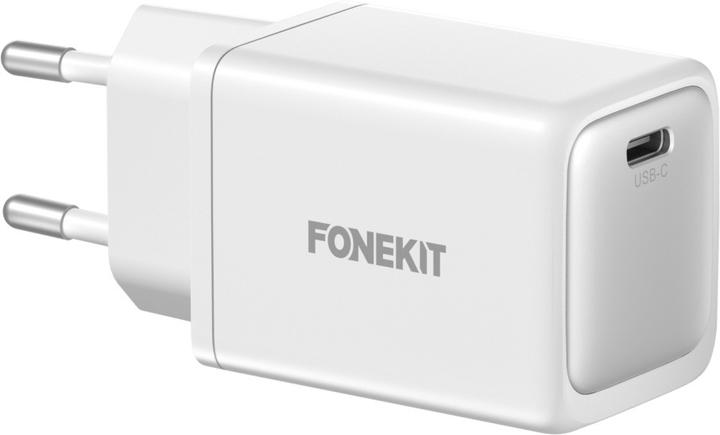 Image du produit FoneKit GaN PD 45W Power Adapter, USB-C, white (45 W)