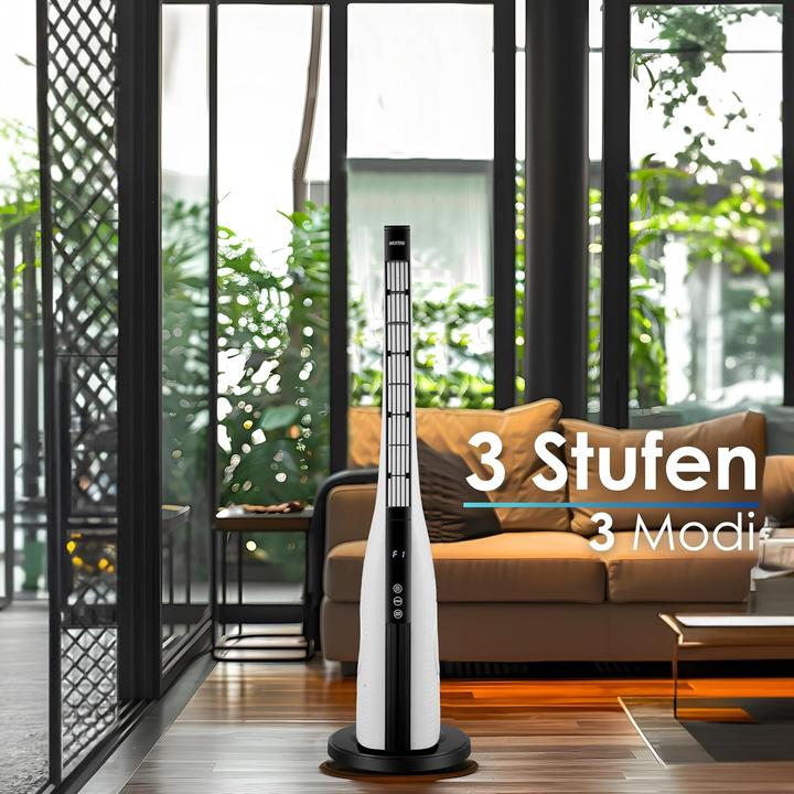 Actual product image Leiser Turmventilator mit Fernbedienung und Timer