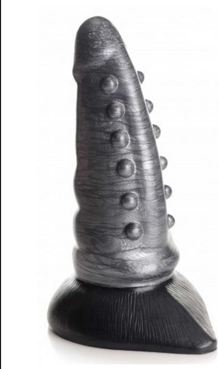 Frisky Beastly Tapered Bumpy Silicone Dildo