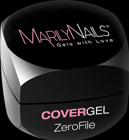 Produktbild Marily Nails ZERO FILE - COVERGEL 40ml (Covergel, Gel-Effekt Nagellack)
