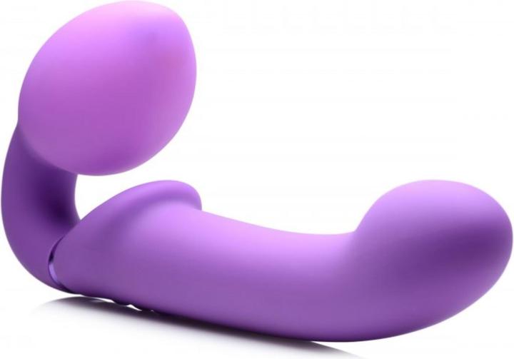 Image du produit XR Brands GPulse Vibrierender halterloser Strapon Lila