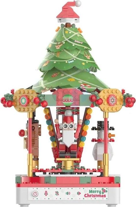 Actual product image Jaki Christmas carousel with music