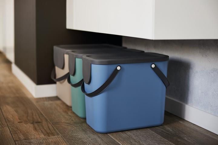 Actual product image Rotho Albula recycling bin 40 l, anthracite (40 l)