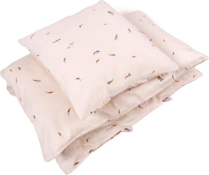 Filibabba Baby bed linen GOTS - Carrot Thief (70 x 100 cm)