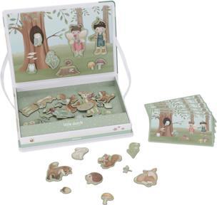 Immagine prodotto Little Dutch Puzzle a calamita Amici della foresta FSC