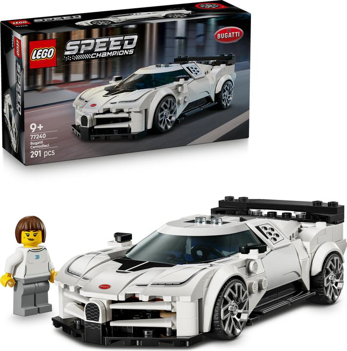 Image du produit LEGO Bugatti Centodieci voiture hypersport (77240, LEGO Speed Champions)