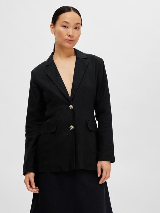 Actual product image Selected Femme Linen blend blazer (34)