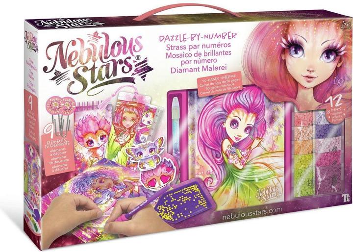 Produktbild Nebulous Stars Strass nach Zahlen Schreibwaren Deluxe Set