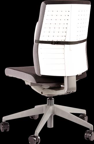 Image du produit Fellowes Smart Suites™ Slimline support dorsal graphite