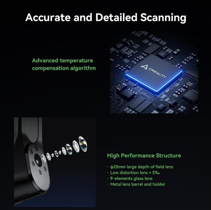 Actual product image Creality CR-Scan Raptor
